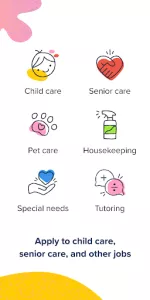 Care.com app screenshot 2