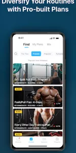 JEFIT Gym Workout Plan Tracker app screenshot 6