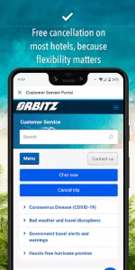 Orbitz Hotels & Flights app screenshot 2