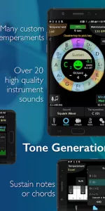 TonalEnergy Tuner & Metronome app screenshot 3