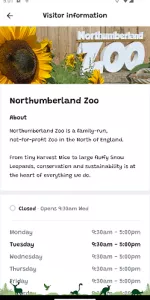 Northumberland Zoo app screenshot 8