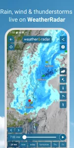 Weather & Radar app screenshot 1