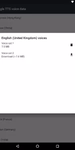 Speech Recognition & Synthesis app screenshot 8