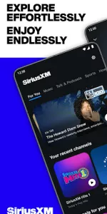 SiriusXM app screenshot 1