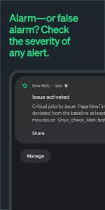 New Relic app screenshot 1