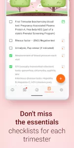 Pregnancy and Due Date Tracker app screenshot 5
