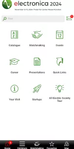 electronica 2024 app screenshot 1