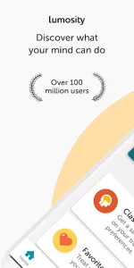Lumosity app screenshot 1