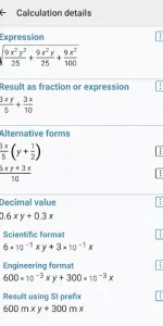 HiPER Scientific Calculator app screenshot 6