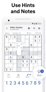 Killer Sudoku by Sudoku.com app screenshot 7