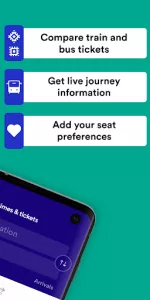 Trainline app screenshot 2