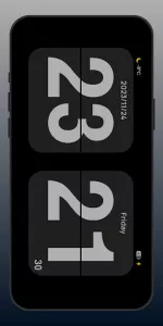 Flip clock app screenshot 2