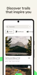 AllTrails app screenshot 2
