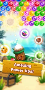 Bubble Shooter Flower Blossom app screenshot 9