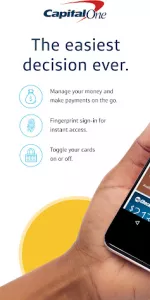 Capital One Mobile app screenshot 1
