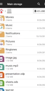 File Manager app screenshot 2