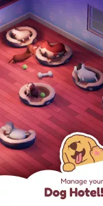 Dog Hotel Tycoon app screenshot 2