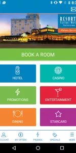 Resorts Casino Hotel app screenshot 1