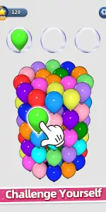 Balloon Triple Match app screenshot 2