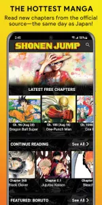 Shonen Jump Manga & Comics app screenshot 1