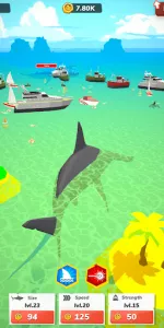 Idle Shark World  app screenshot 10