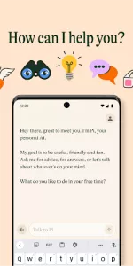 Pi, Your Personal AI Assistant app screenshot 2