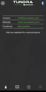 Ecosolaris TUNDRA Lithium app screenshot 1