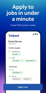 Indeed Job Search app screenshot 1
