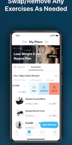 JEFIT Gym Workout Plan Tracker app screenshot 8