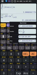 Scientific calculator plus 991 app screenshot 3