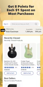 Musician's Friend app screenshot 2