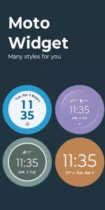 Moto Widget app screenshot 1