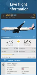 Flightradar24 Flight Tracker app screenshot 3