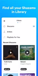 Shazam app screenshot 5