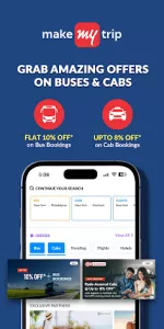 MakeMyTrip  app screenshot 3