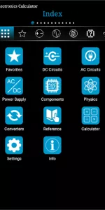 Electronics Calculator app screenshot 1