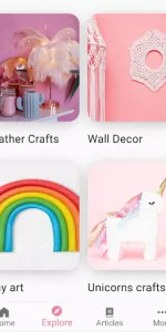 DIY School Crafts Ideas app screenshot 3
