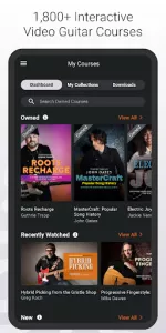 TrueFire Guitar Lessons app screenshot 3