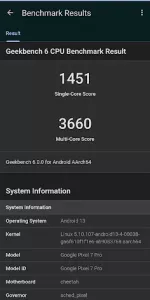 Geekbench 6 app screenshot 2