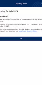SSA Mobile Wage Reporting app screenshot 17
