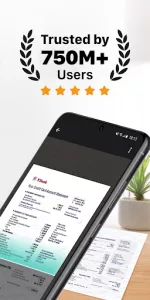 CamScanner app screenshot 1