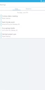 Skype for Business for Android app screenshot 8