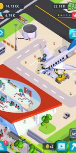 Airport Inc. Idle Tycoon Game app screenshot 6