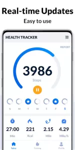 Step Tracker  app screenshot 2