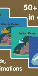 Learn Ocean Animals for kids app screenshot 3