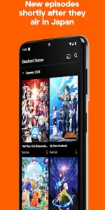Crunchyroll app screenshot 4