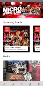 Micro Wrestling app screenshot 1
