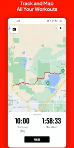 Map My Ride GPS Cycling Riding app screenshot 1