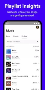 Spotify for Artists app screenshot 7